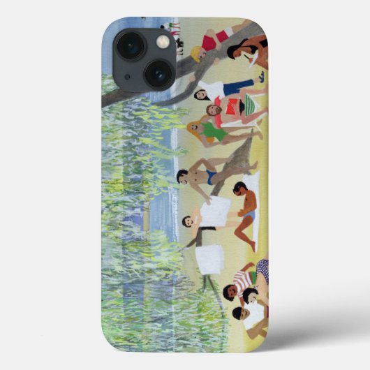 木か影がある場所1991年の下 Case-Mate iPhoneケース (裏面)