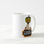 木がゴッシュ、ハロウィン コーヒーマグカップ (正面右)