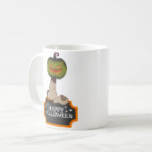 木がゴッシュ、ハロウィン コーヒーマグカップ (正面左)
