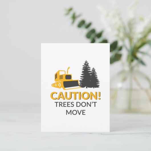 木が動かないよう注意 (スタンド正面)