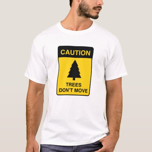 木が動かない Tシャツ (正面)