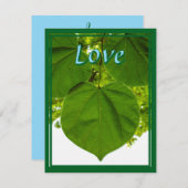 木が太陽を愛するようにあなたを愛している シーズンカード (正面/裏面)