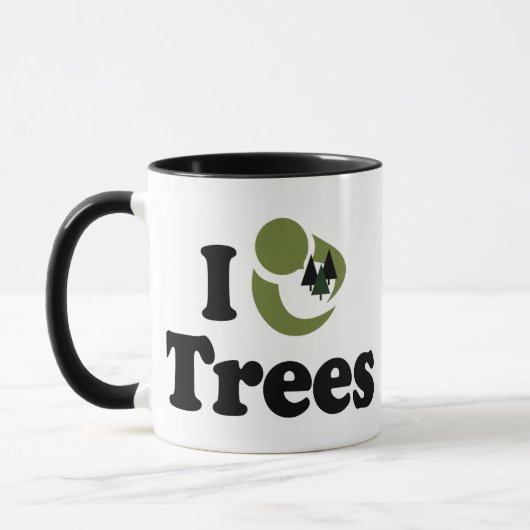 木が好き マグカップ (左)