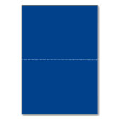 木が青きらめく色の結婚座席表 テーブルナンバー (裏面)