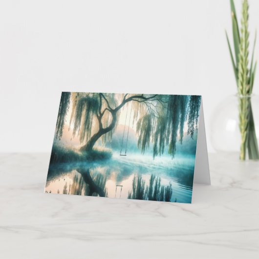 木つるの上から考えスイング カード (正面)