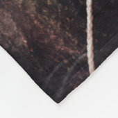 木でリラックスしているかわいいコアラ フリースブランケット (角)