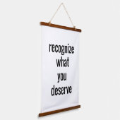 木で覆われた壁のタペストリーに値するもの 吊り下げ型タペストリー (傾斜あり)