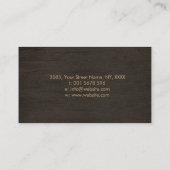 木で金はすの生命の花- 名刺 (裏面)