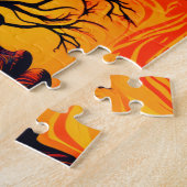 木としての母なる地球 ジグソーパズル (側面)