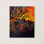 木としての母なる地球 ジグソーパズル (縦)