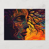 木としての母なる地球 ポストカード (正面)