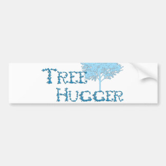 木とのTreeHugger バンパーステッカー