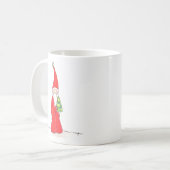 木とエルフ コーヒーマグカップ (正面左)