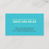 木とシャベル – アーカラフルト 名刺 (裏面)