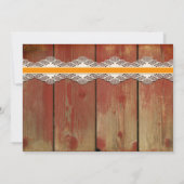 木とヒマワリのリハーサル夕食招待状 招待状 (裏面)