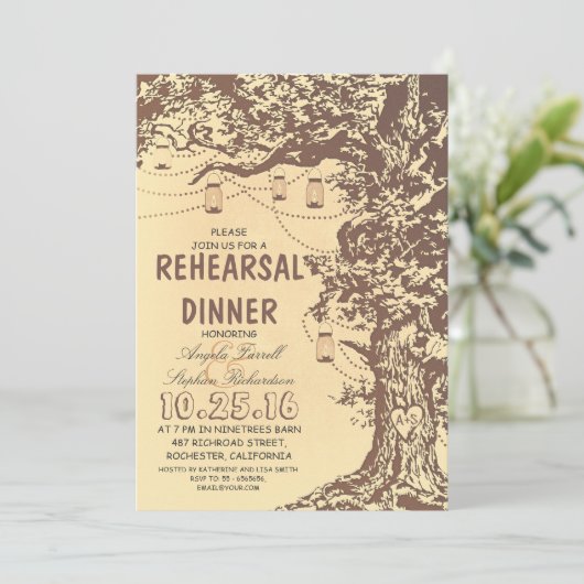 木とメ素朴イソンがディナーのリハーサルをする 招待状 (スタンド正面)