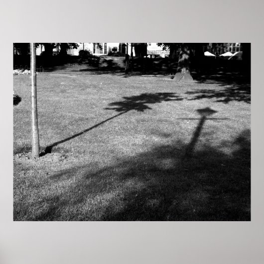 木とランプの柱は友だちだった ポスター (正面)