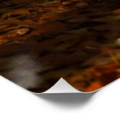 木とリスの秋の森 ポスター (コーナー)