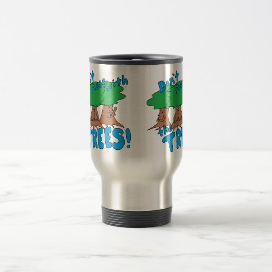 木と台なしにしないで下さい! トラベルマグ (中央)