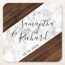 木と大理石結婚の