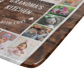 木と大理石16フォトコラージュおばあちゃんのキッチン カッティングボード (角)