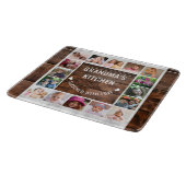 木と大理石16フォトコラージュおばあちゃんのキッチン カッティングボード (角)