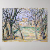 木と家， 1885-86 ポスター (正面)