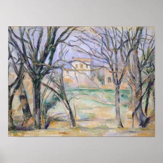 木と家, 1885-86 ポスター (正面)