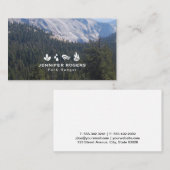 木と山 名刺 (正面/裏面)
