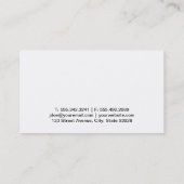 木と山 名刺 (裏面)