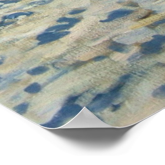 木と影のカークアビーダービシャー ポスター (角)