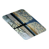 木と影のカークアビーダービシャー マグネット (右側)