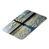 木と影のカークアビーダービシャー マグネット (左側)