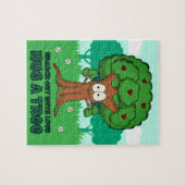 木と愛のハグ 木を抱きしめて ジグソーパズル (横)