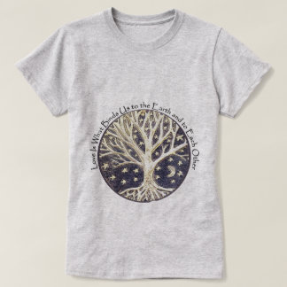 木と根 Tシャツ