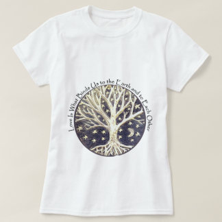 木と根 Tシャツ