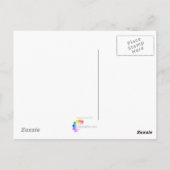 木と池 – はがき (裏面)