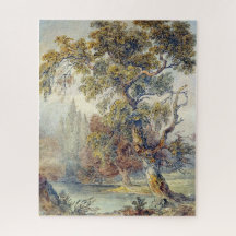 木と池(John Ruskin)