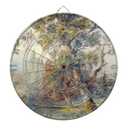 木と池(John Ruskin) ダーツボード