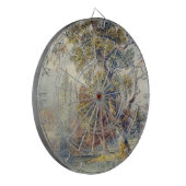 木と池(John Ruskin) ダーツボード (正面左)