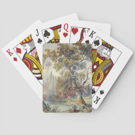 木と池(John Ruskin) トランプ