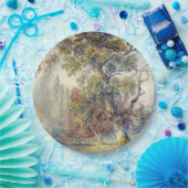 木と池(John Ruskin) ペーパープレート (パーティー)