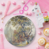 木と池(John Ruskin) ペーパープレート (パーティー)