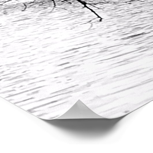 木と泉 ポスター (角)