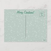 木と球根 – メリークリスマス! シーズンポストカード (裏面)