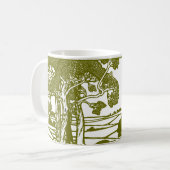 木と田舎 コーヒーマグカップ (正面左)