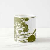 木と田舎 コーヒーマグカップ (中央)