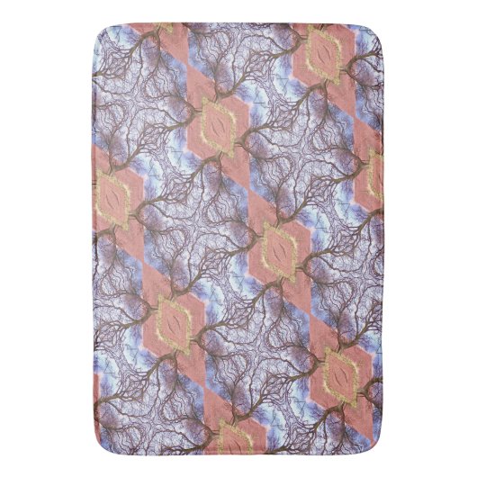 木と畑 バスマット (正面縦)