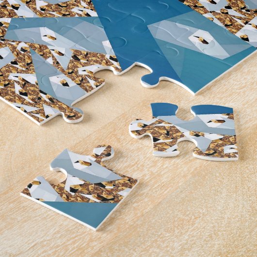 木と空 ジグソーパズル (側面)