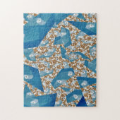 木と空 ジグソーパズル (縦)